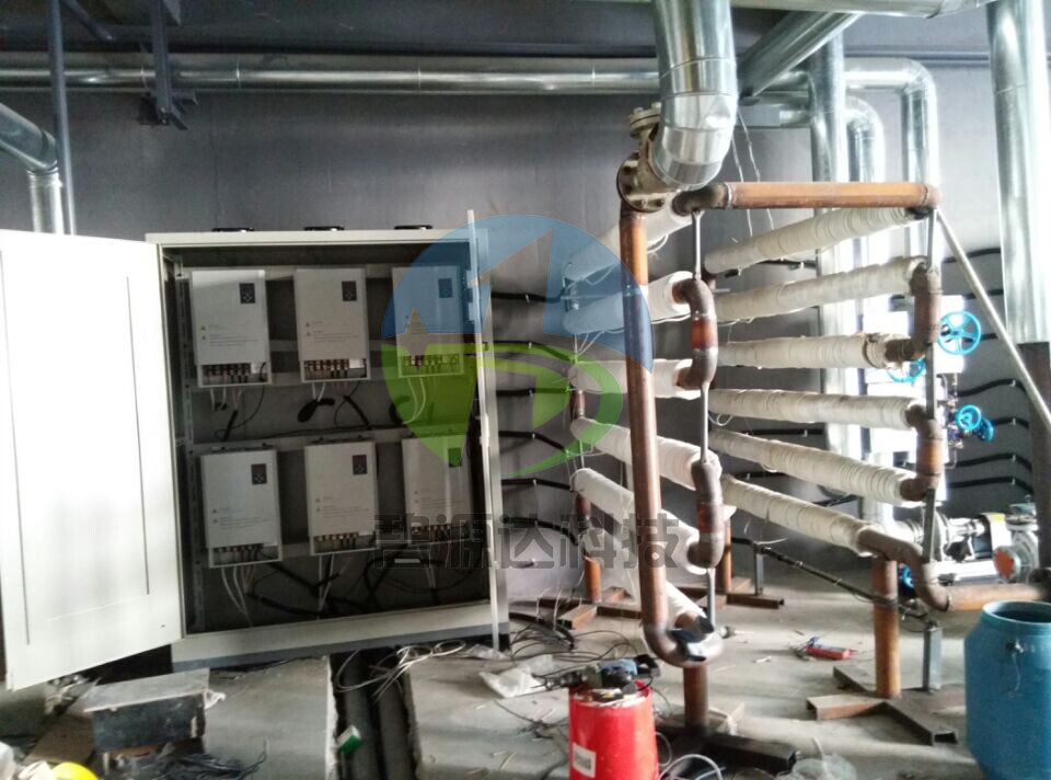 導熱油反應釜電磁加熱器改造節能應用